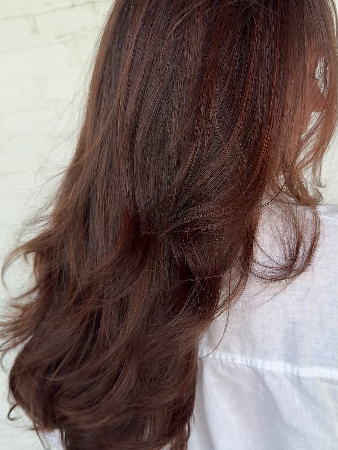 Rich dimensional brunette color
